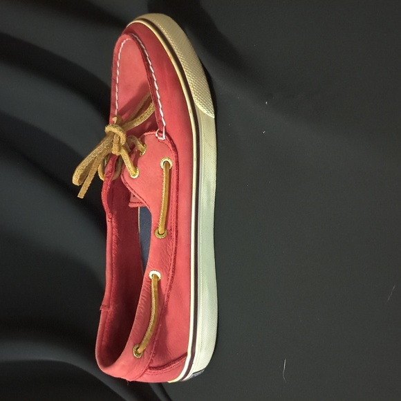 Sperry topsiders, red, size 8. Excellent condition. - Picture 7 of 11